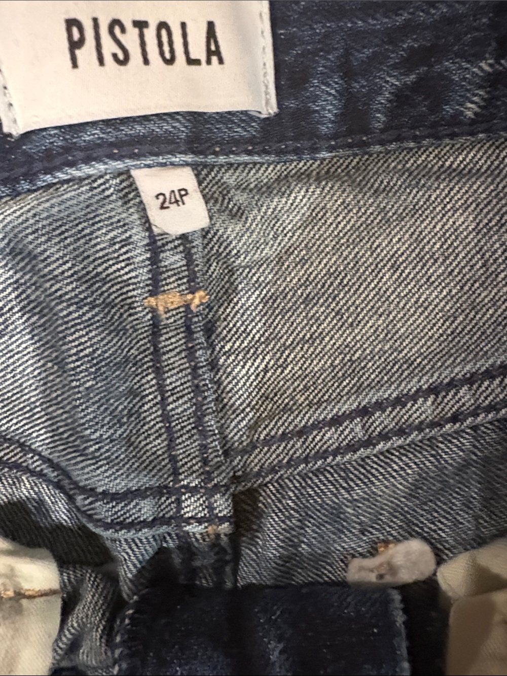 pistola Dark Blue Straight-Leg Jeans - Picture 2 of 4